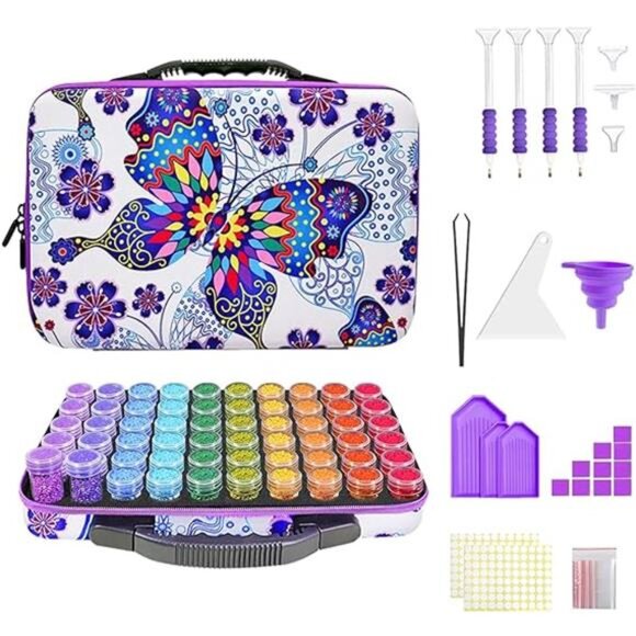 Diamond Painting Storage Case,60 Slots Diamond Art Kits - Picture 7 of 7